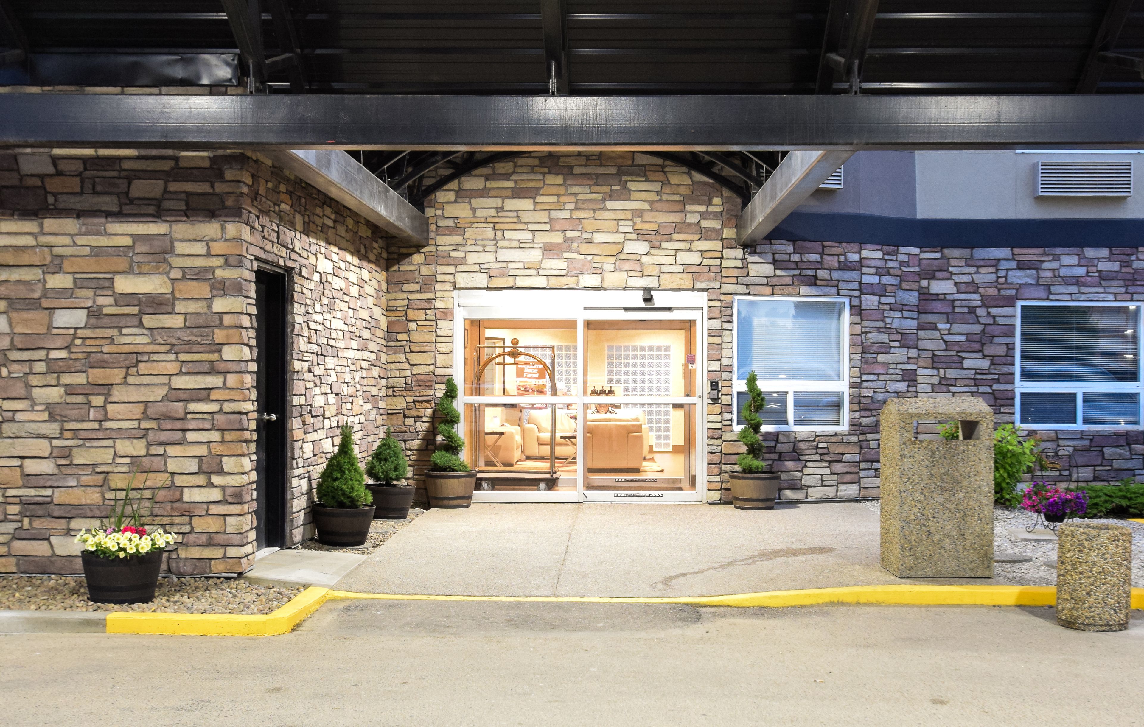 front of property – evening/night