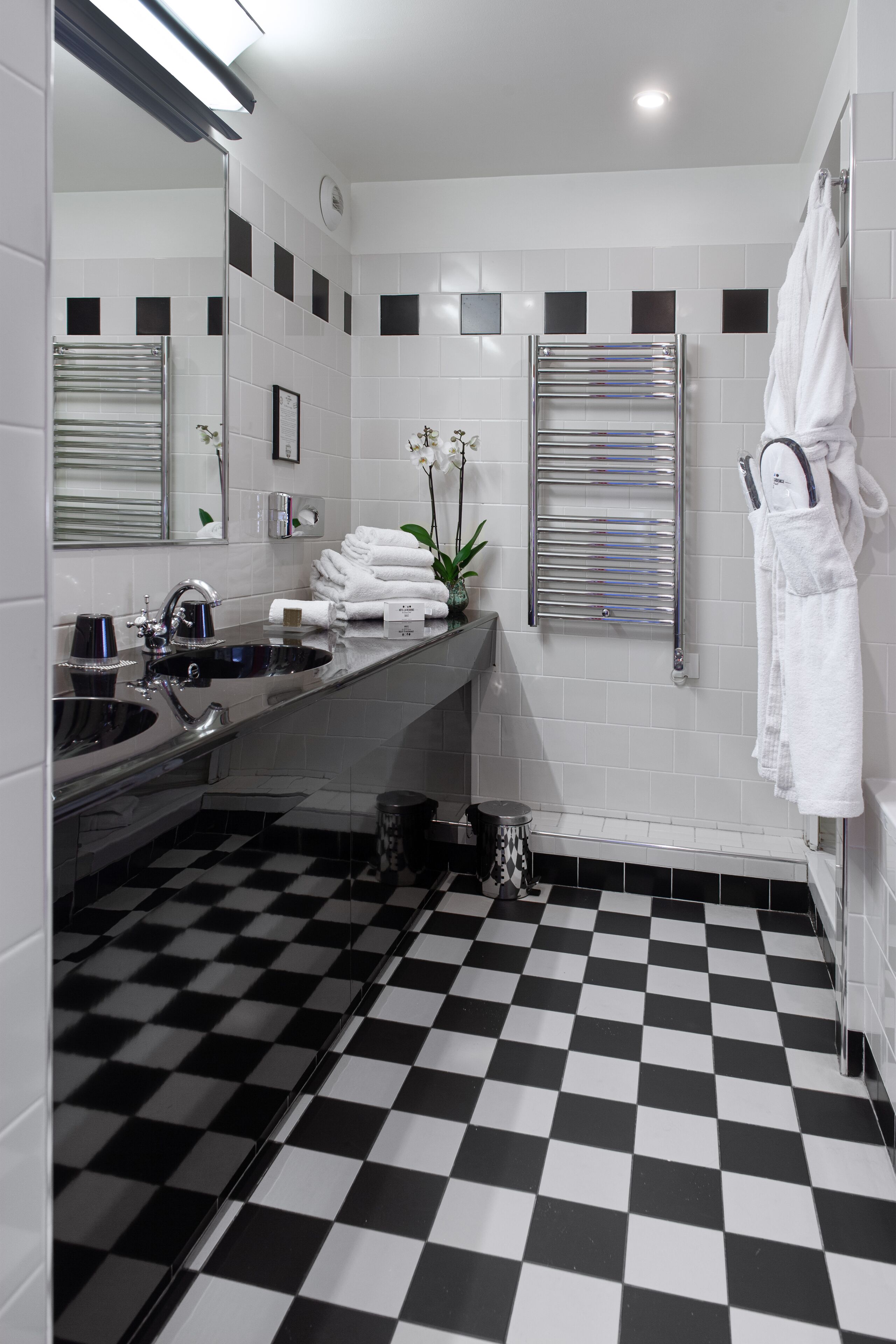 free toiletries, hair dryer, bathrobes, slippers