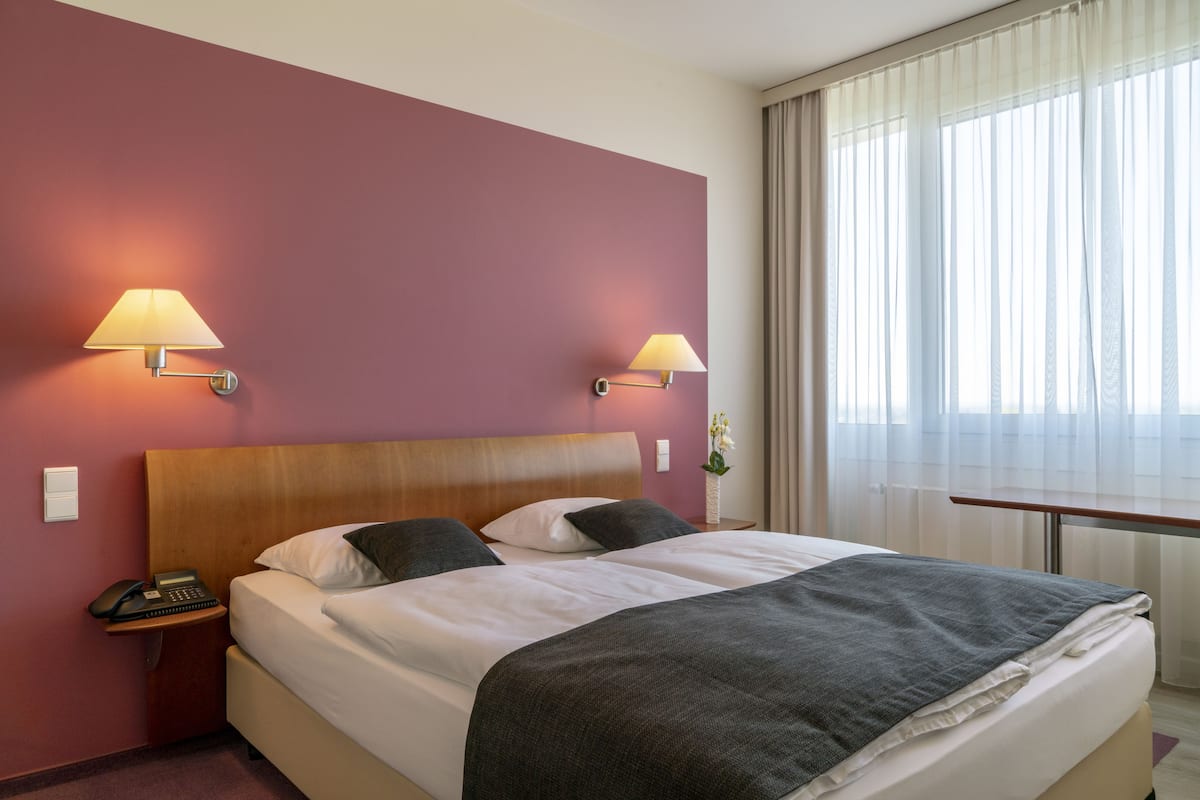 superior single room | desk, blackout curtains, soundproofing, free wifi