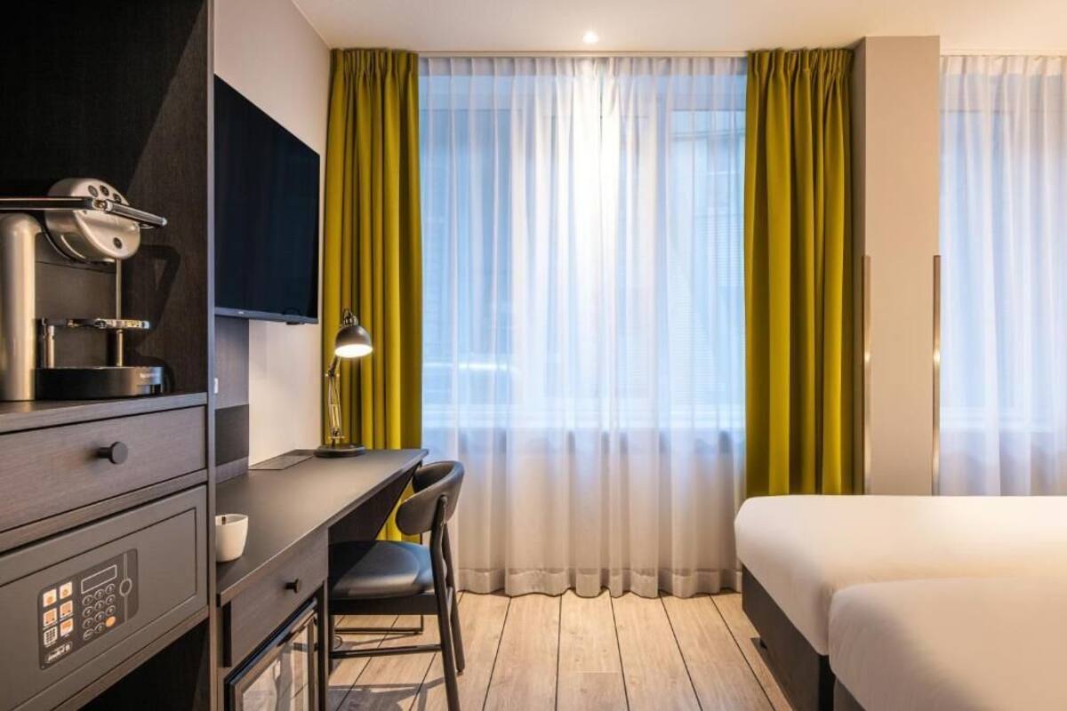 Een minibar, een kluis op de kamer, verduisterende gordijnen