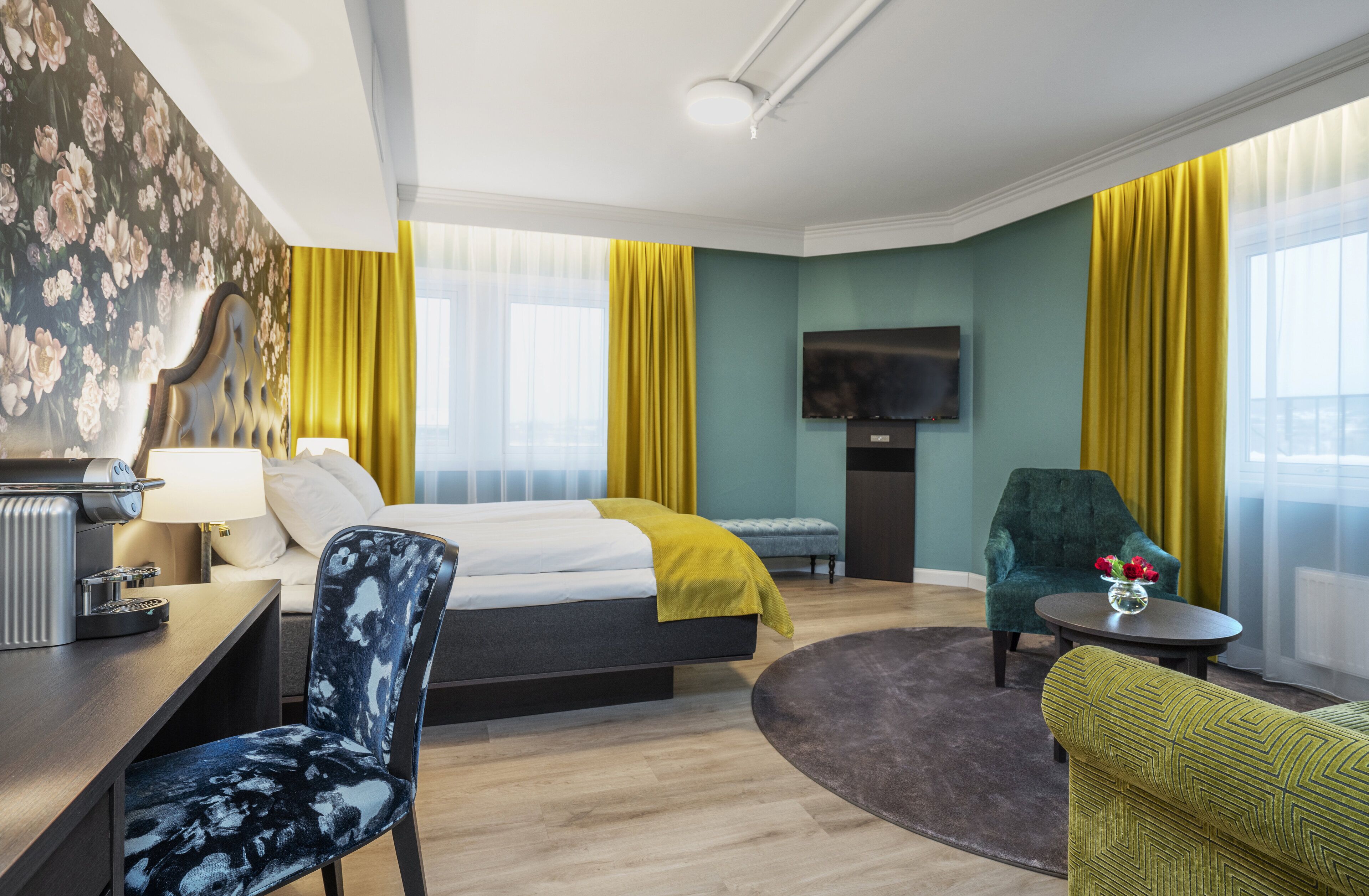 Premium bedding, pillow-top beds, minibar, desk