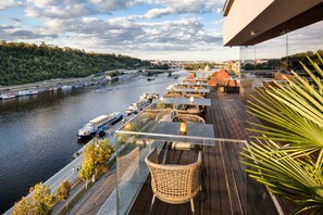 Terrasse sur le toit