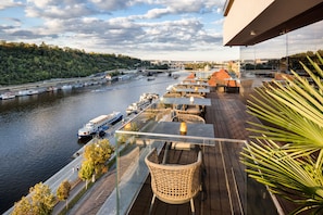 Terrasse sur le toit