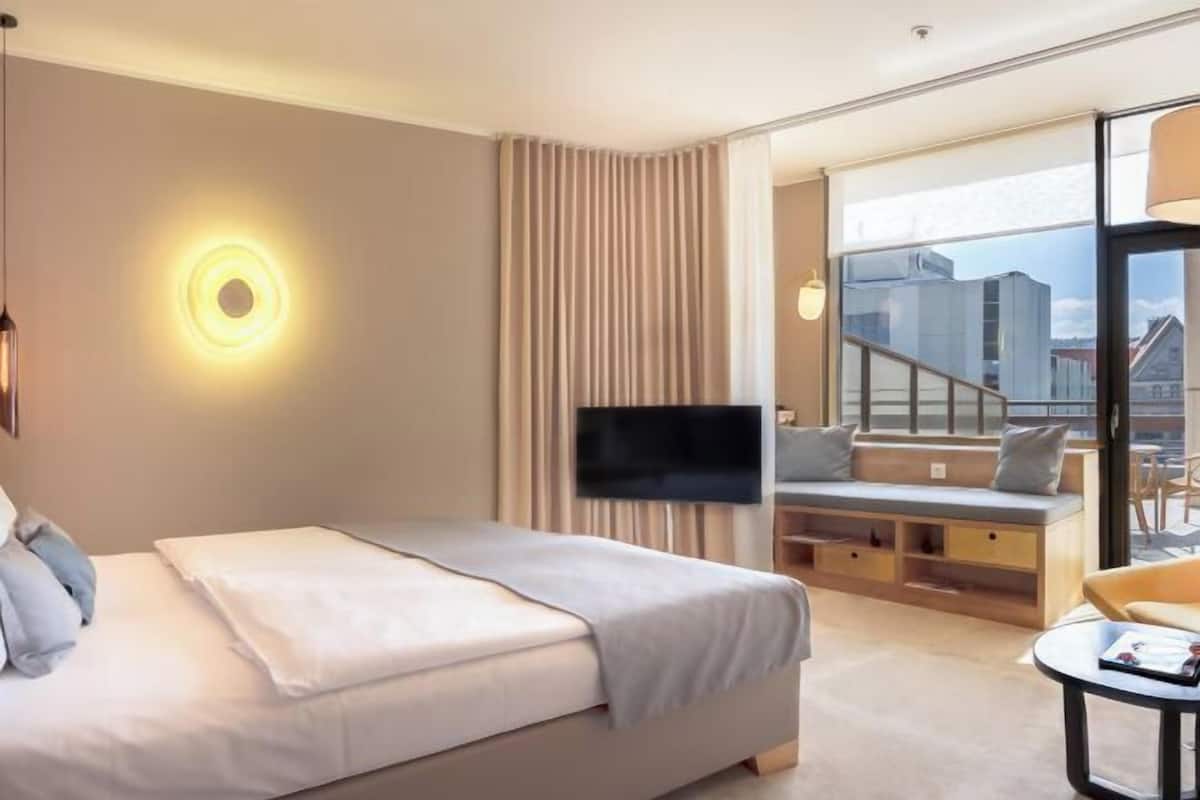 1 Schlafzimmer, Minibar, Zimmersafe, Verdunkelungsvorhänge