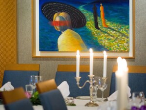 Frokost, lunsj og middag serveres