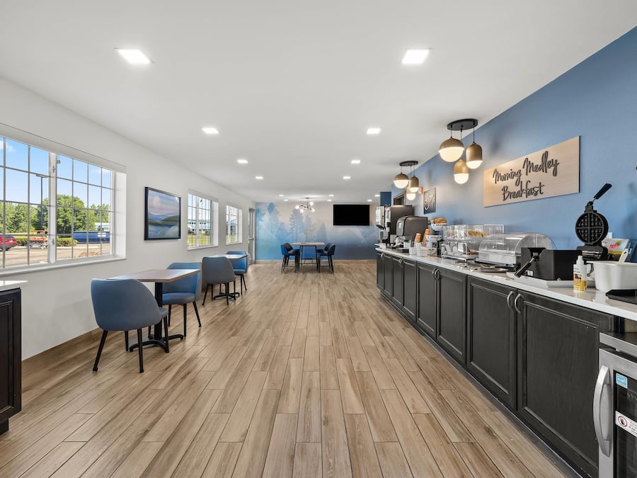 Café da manhã continental grátis todos os dias