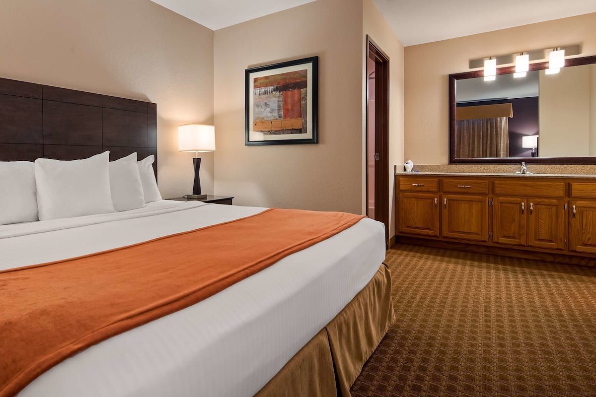 Suite, 1 King Bed, Non Smoking, Refrigerator & Microwave (with Sofabed)