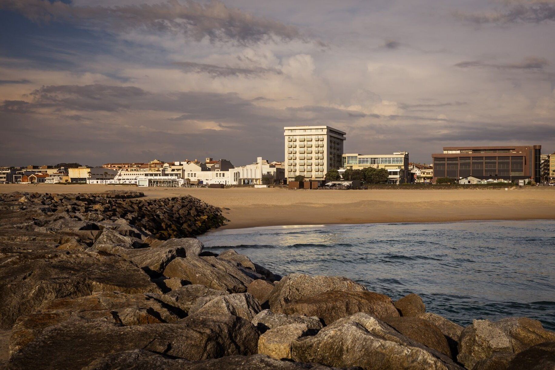 Na praia 
