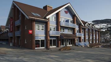 Fassade der Unterkunft