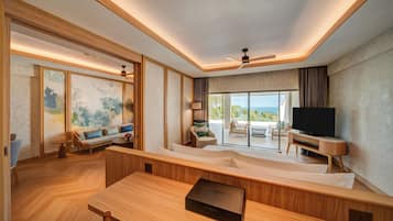 Executive-Suite, 1 King-Bett, Meerblick