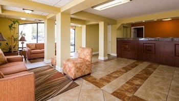Reception area at Best Western Ocean Sands Beach Resort