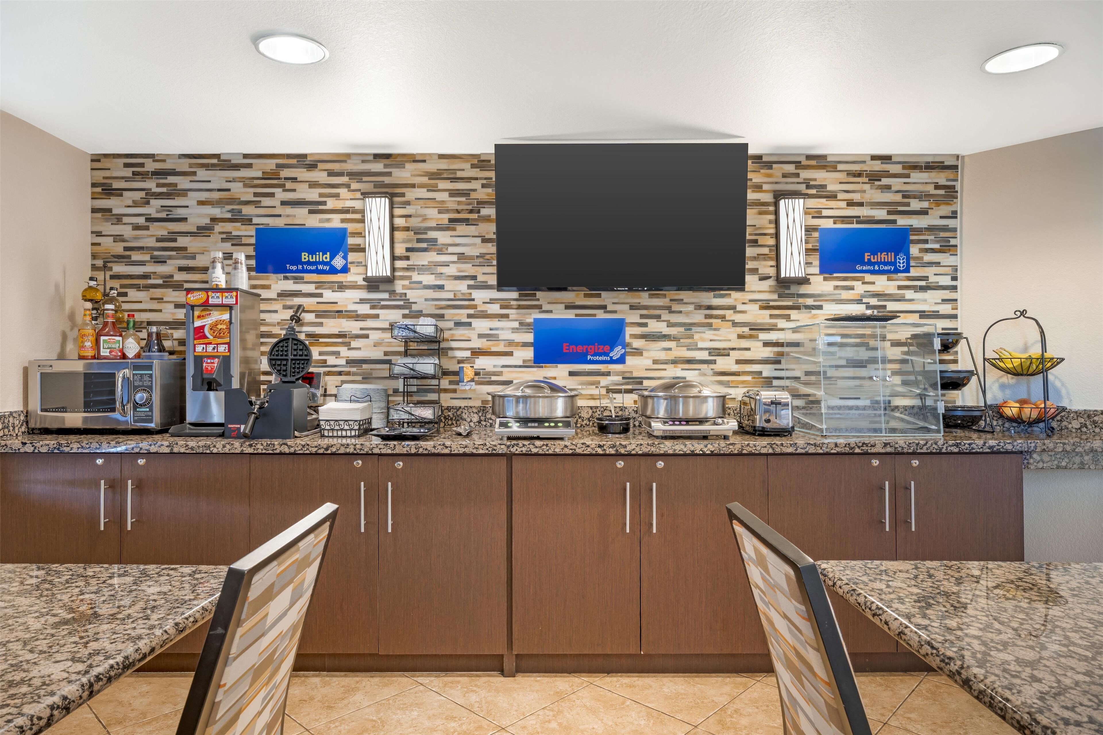 free daily on-the-go breakfast