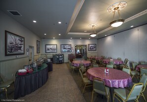 Daily buffet breakfast for a fee