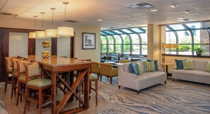 Lobby sitting area