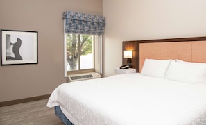 Suite, 1 King Bed | Pillowtop beds, desk, laptop workspace, blackout drapes