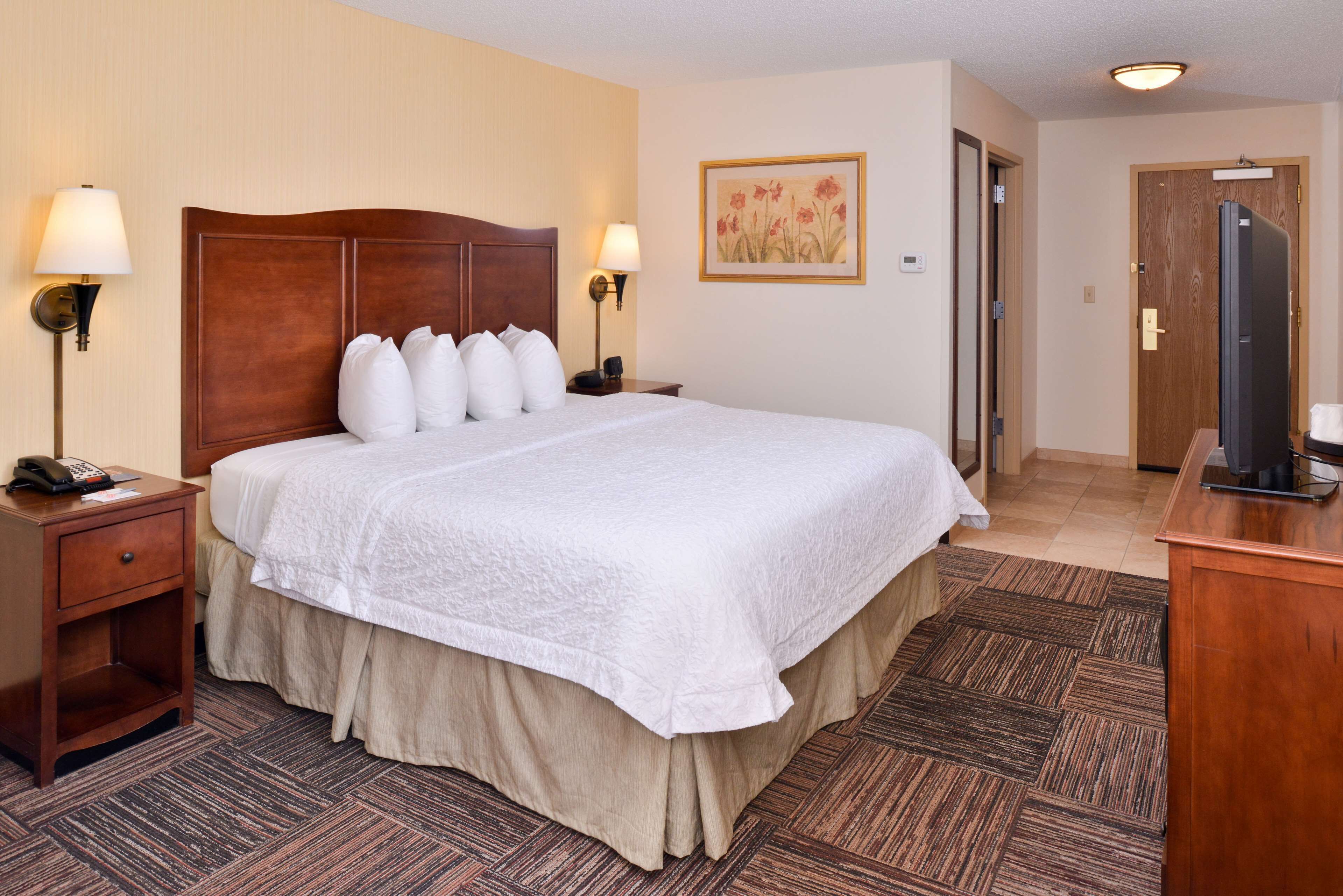 room, 1 king bed, accessible, non smoking | down duvets, desk, laptop workspace, blackout curtains