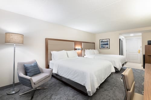 Standard Room, 2 Queen Beds | Down comforters, in-room safe, desk, laptop workspace