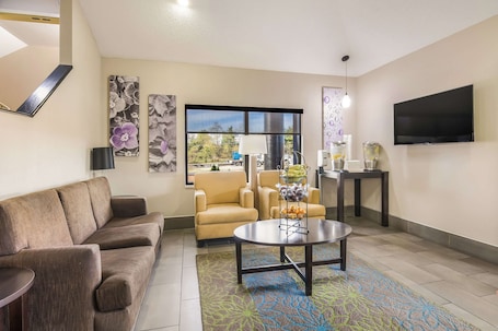 Sala de estar en el lobby