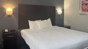 Desk, iron/ironing board, free WiFi, bed sheets