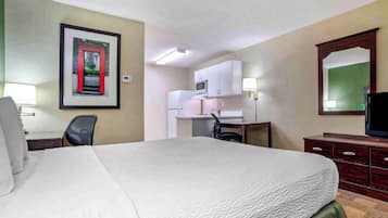 Desk, iron/ironing board, free WiFi, bed sheets