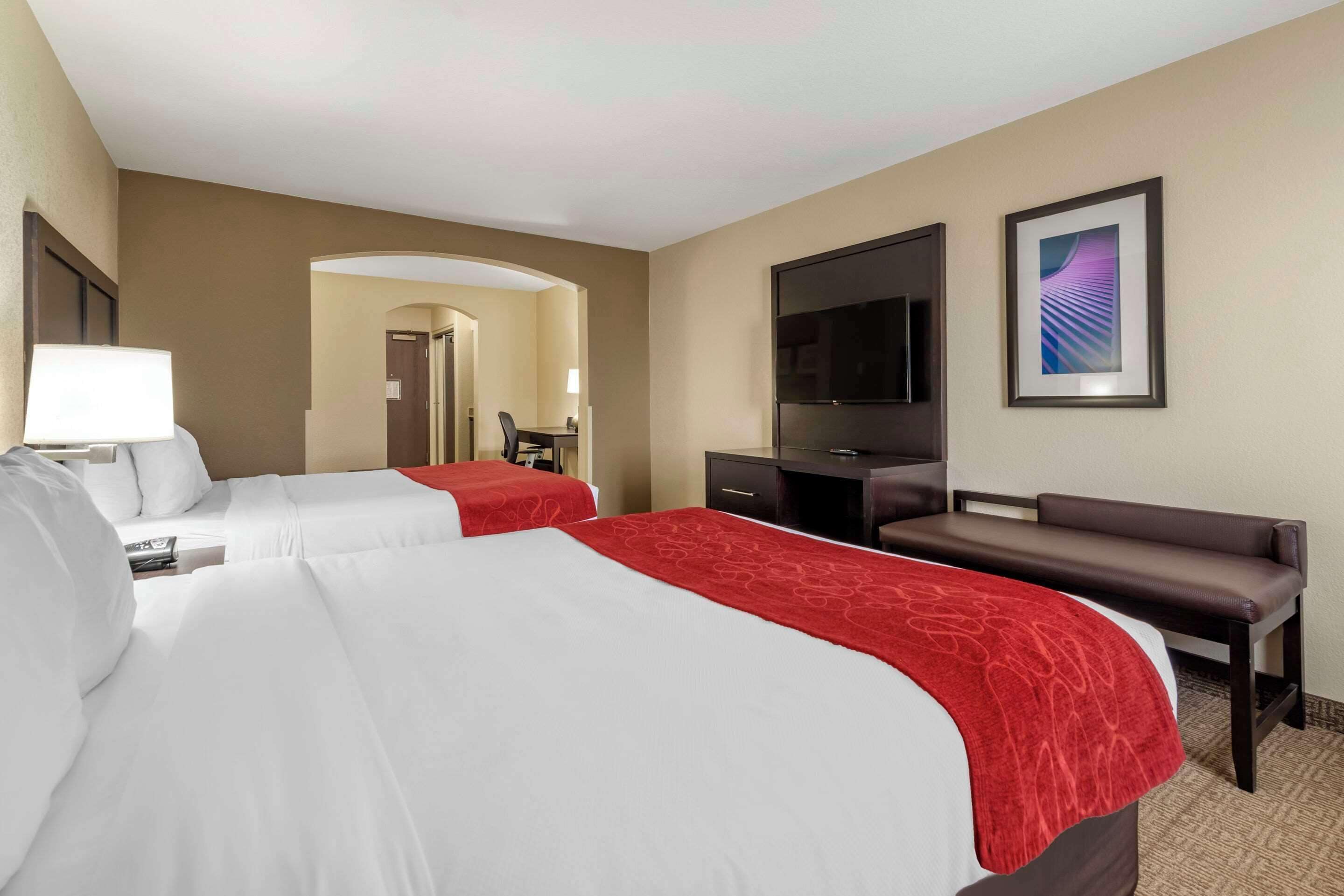 suite, 2 queen beds, accessible, non smoking | premium bedding, pillow-top beds, in-room safe, individually decorated