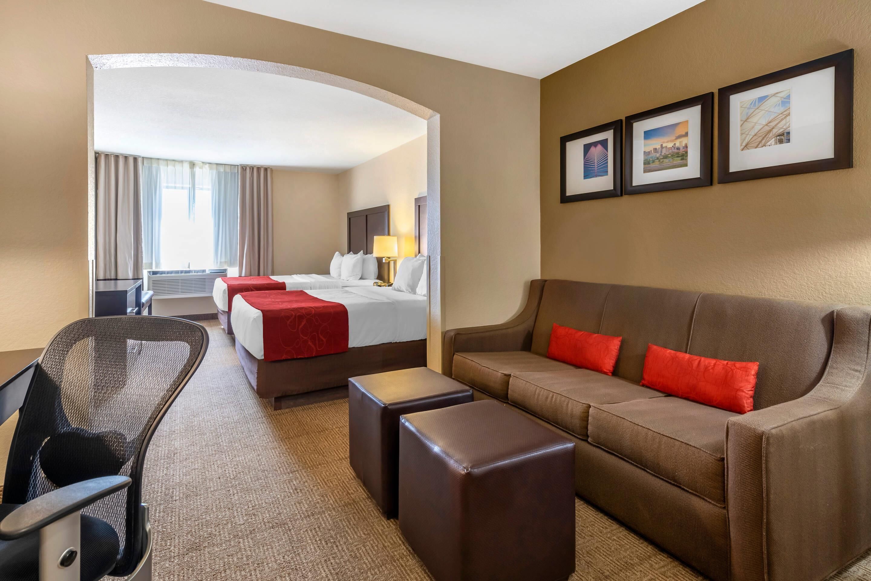 Suite, Nichtraucher | 1 Schlafzimmer, hochwertige Bettwaren, Pillowtop-Betten, Zimmersafe