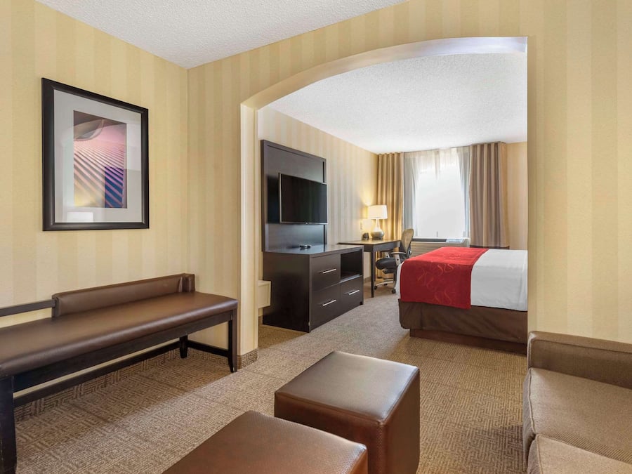 1 habitación, ropa de cama de alta calidad y colchones con pillow-top