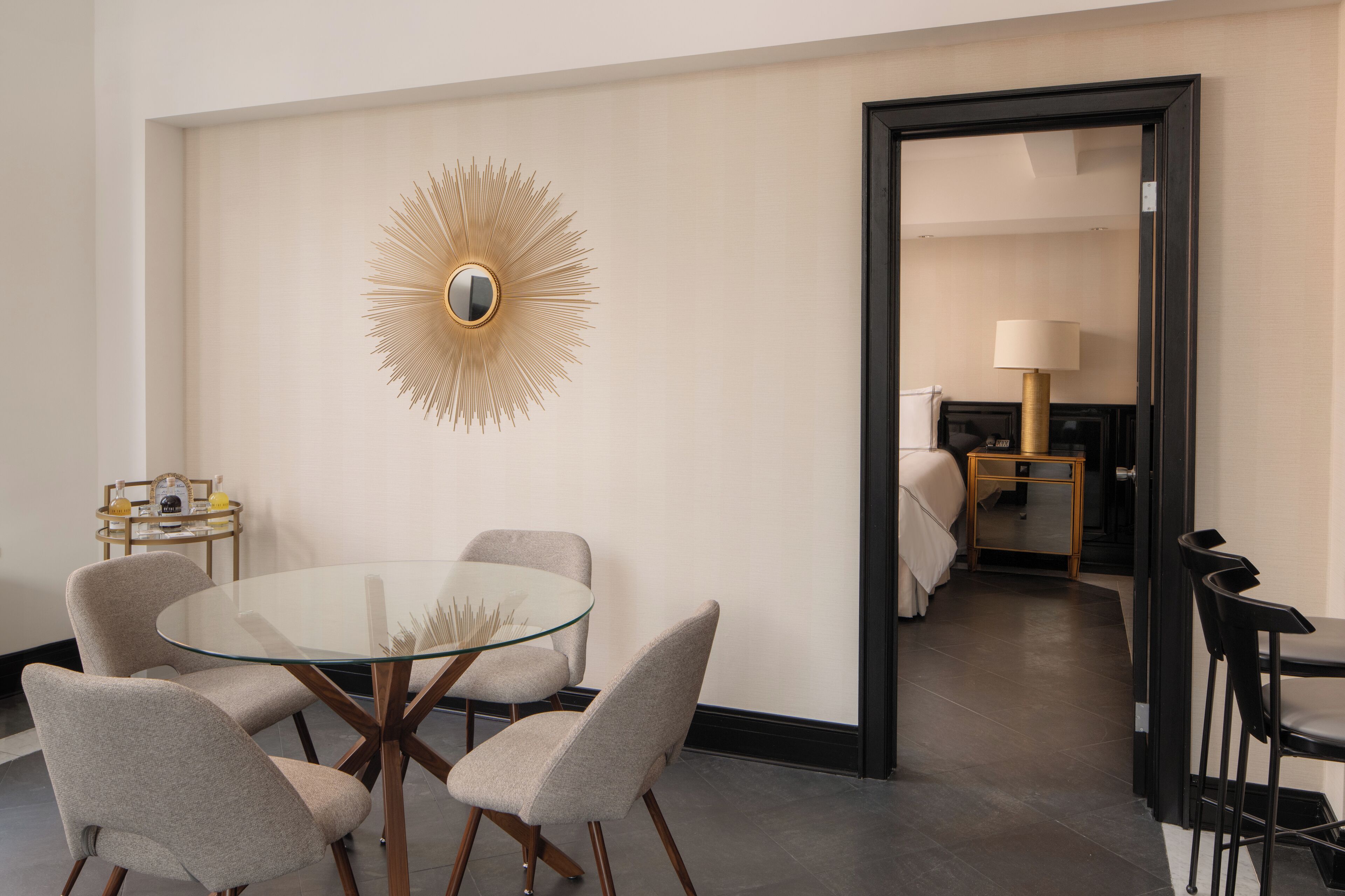 Broadway Skyline Suite | Premium bedding, pillowtop beds, in-room safe, individually decorated