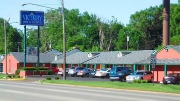 Façade de l’hébergement