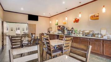 Free buffet breakfast