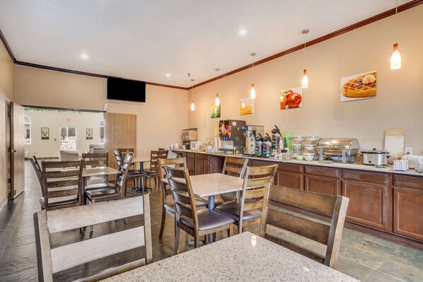 Free buffet breakfast