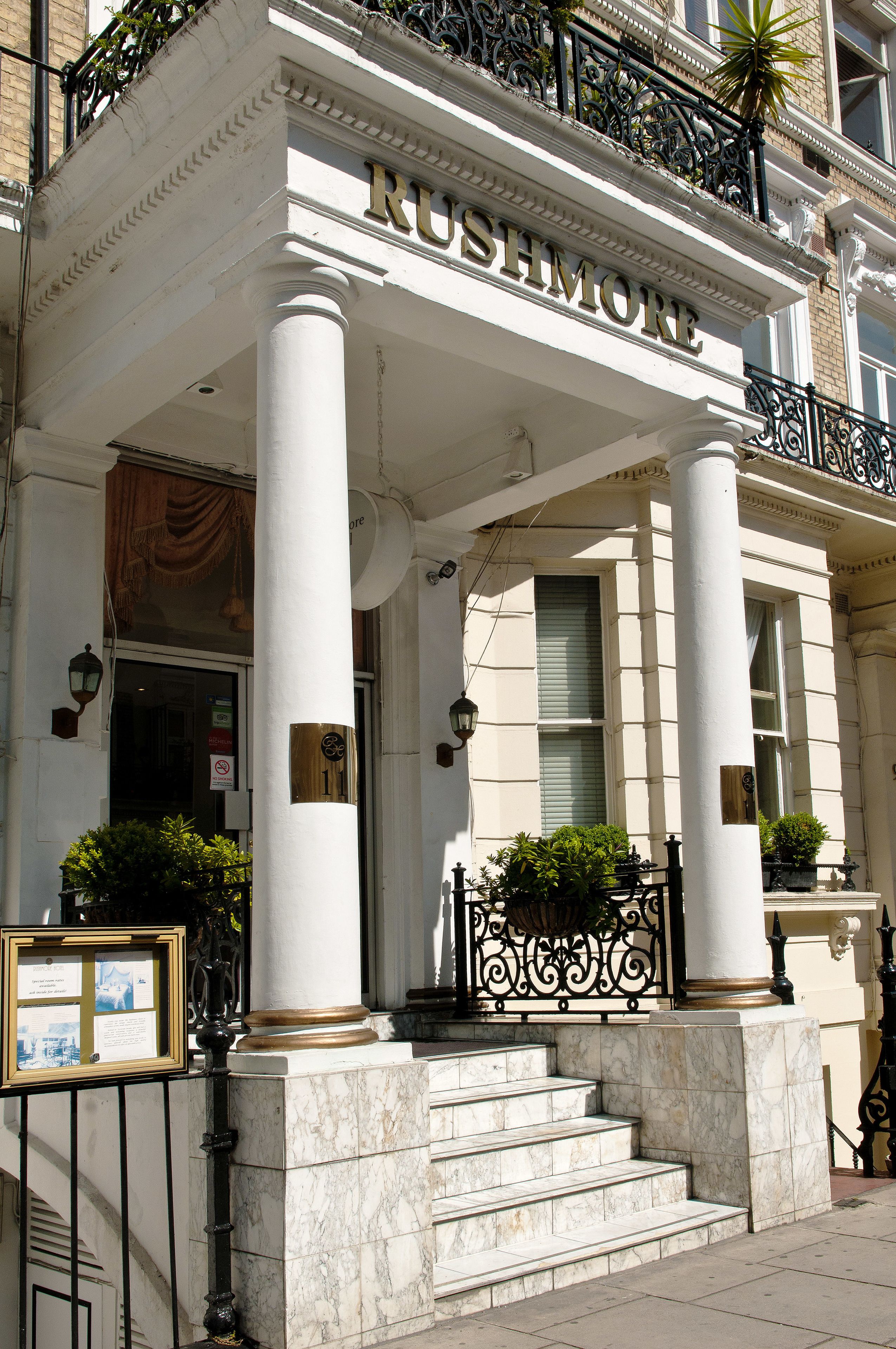Entrée de l’hébergement