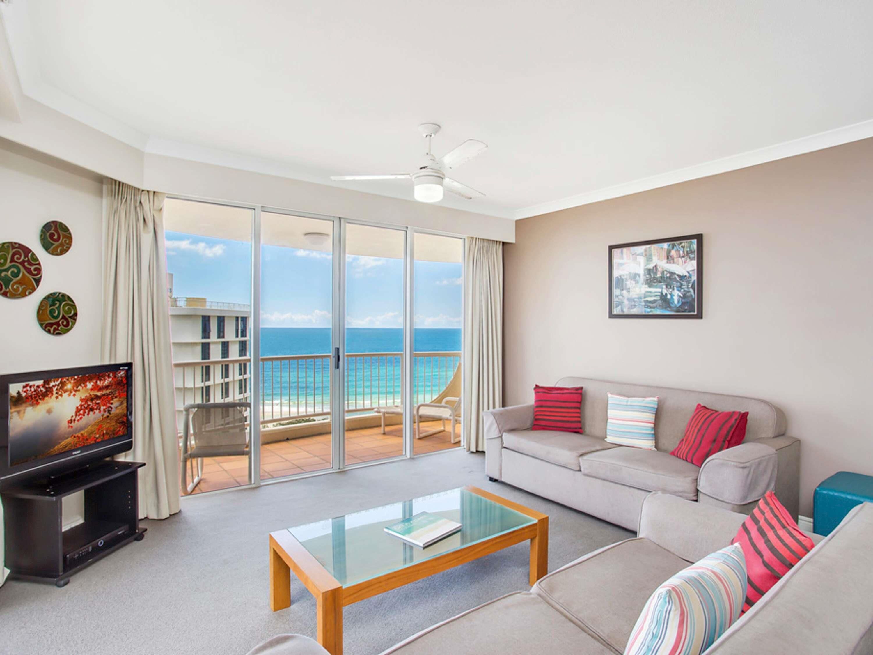 Leilighet, 2 soverom | Safe på rommet, strykejern/-brett og barnesenger