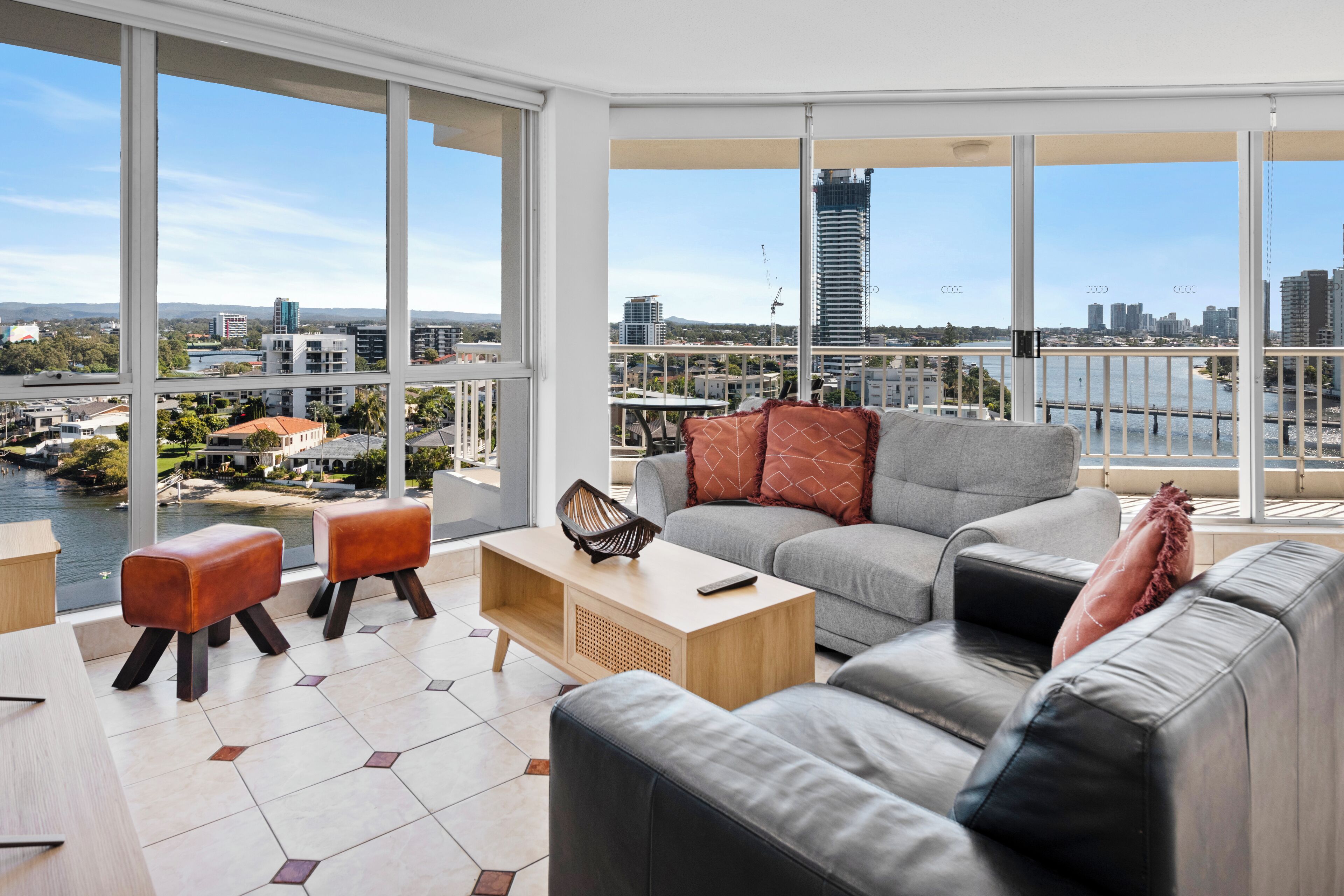 Three Bedroom - Superior | Living area | LCD TV, DVD player