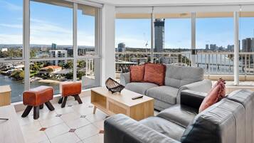 Three Bedroom - Superior | Living area | LCD TV, DVD player