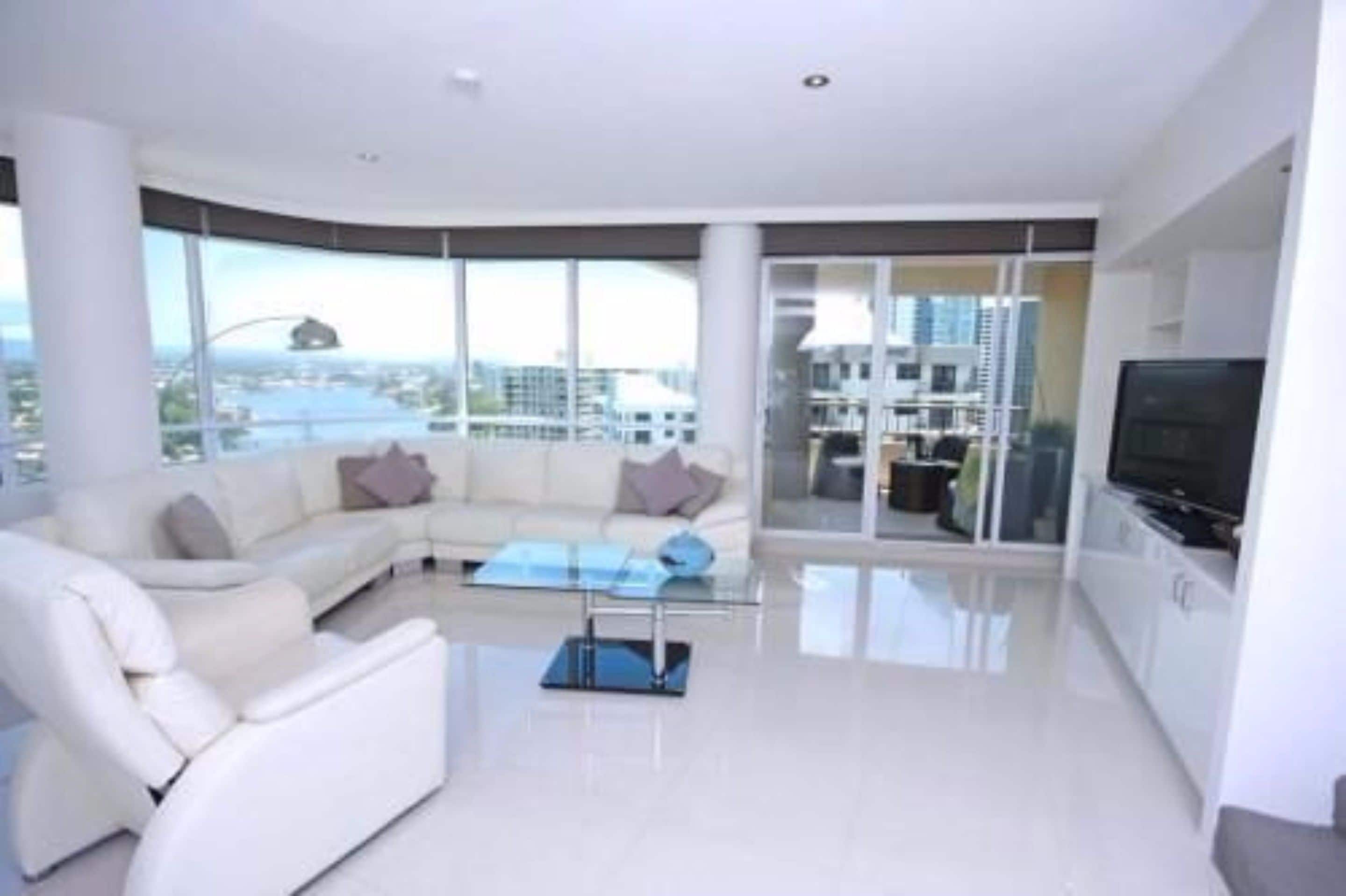 Standard Apartment, 3 Bedrooms | Living area | LCD TV