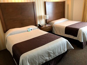 Standard Double Room | Egyptian cotton sheets, premium bedding, down comforters, in-room safe