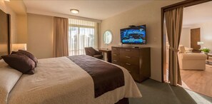 Master Suite | 1 habitación, sábanas de algodón egipcio y ropa de cama de alta calidad 