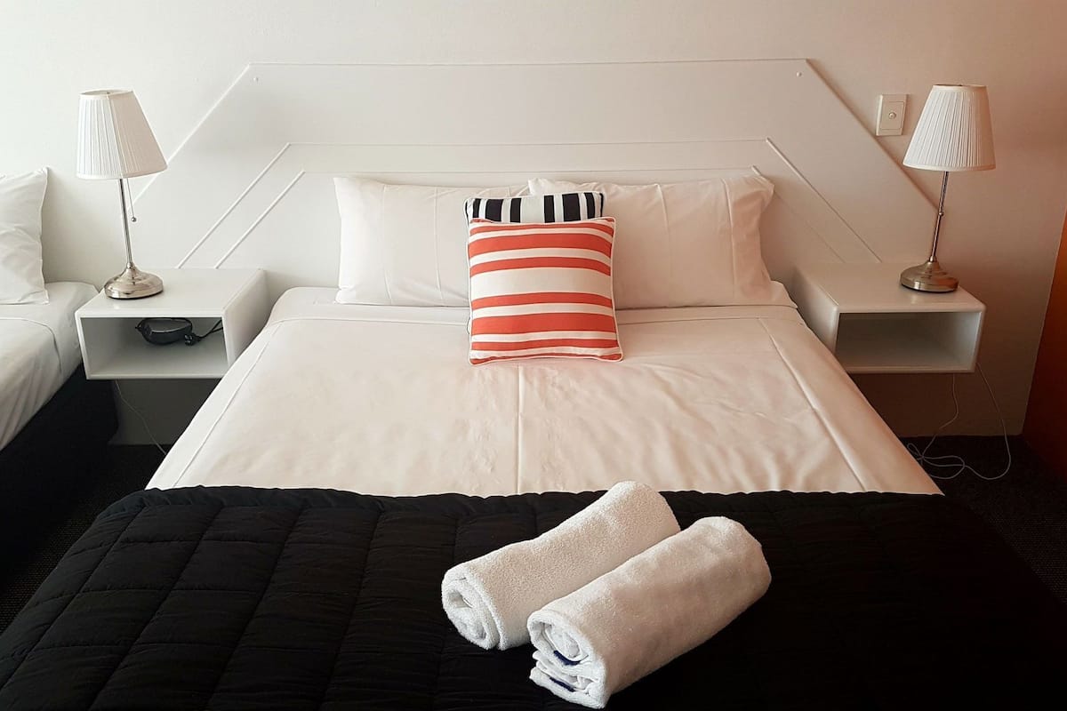 Individually decorated, individually furnished, desk, laptop workspace