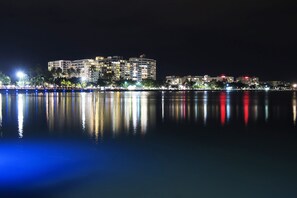 Front of property – evening/night