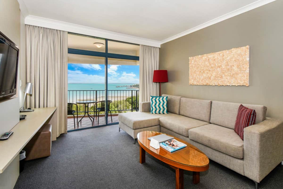 Rum - 2 sovrum - utsikt mot hamnen (Dual Key) | Individuell inredning, unika möbler, skrivbord och ljudisolering