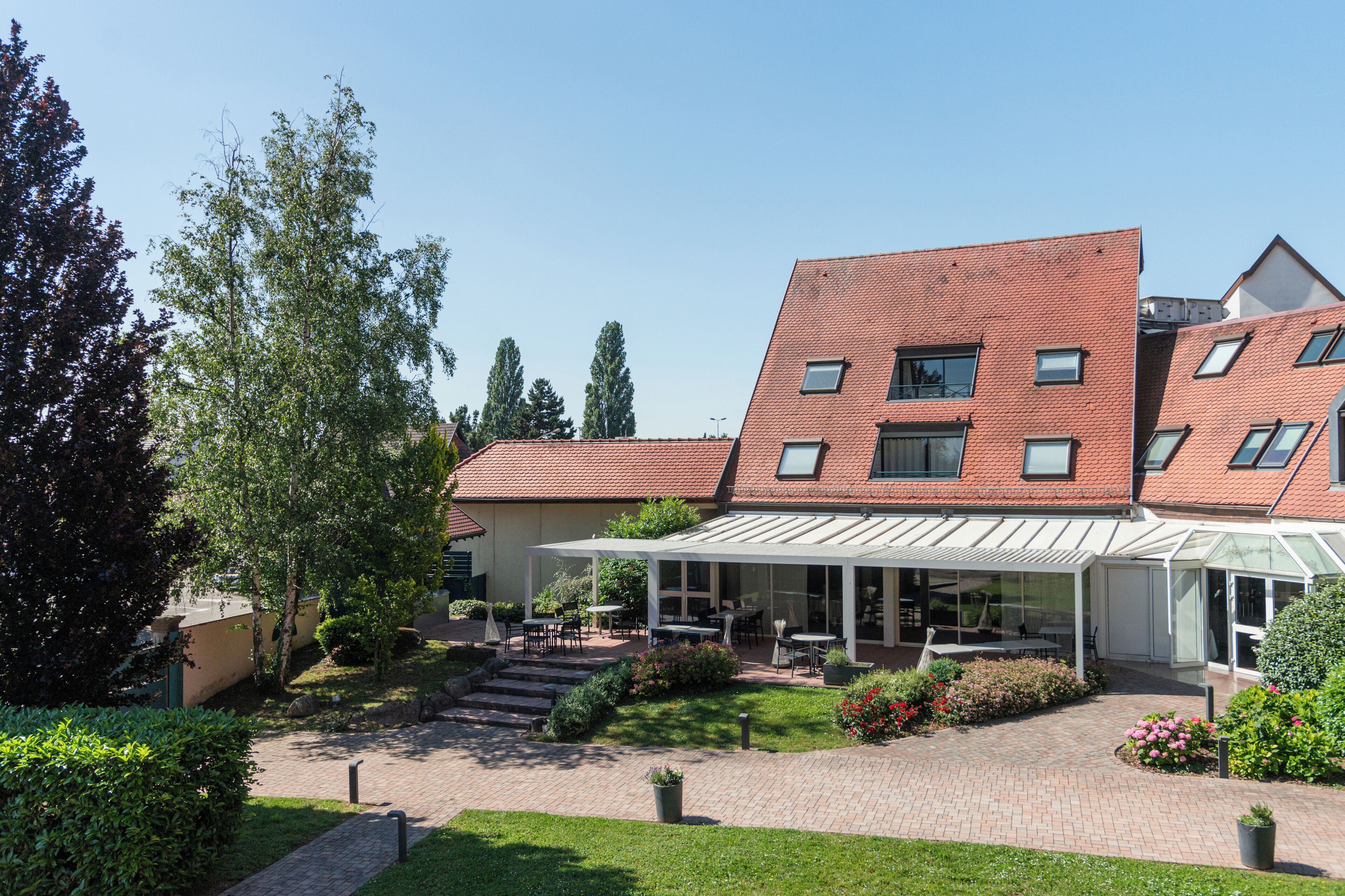 Fassade der Unterkunft