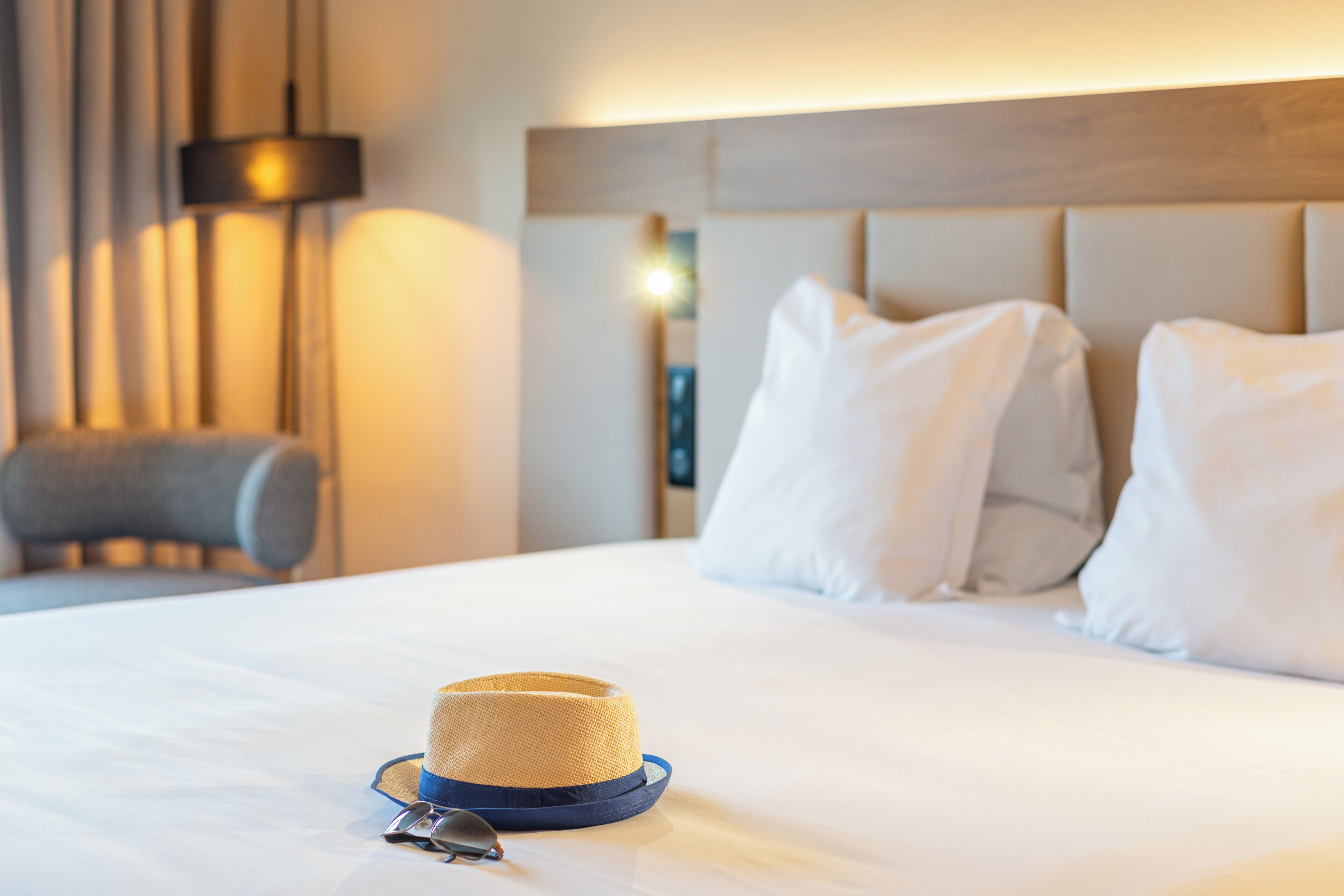 Deluxe-Doppelzimmer, Terrasse | Hochwertige Bettwaren, Minibar, Zimmersafe, Schreibtisch