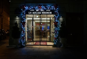 Entrada de la propiedad