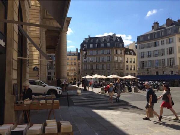 Vue depuis l’hébergement 