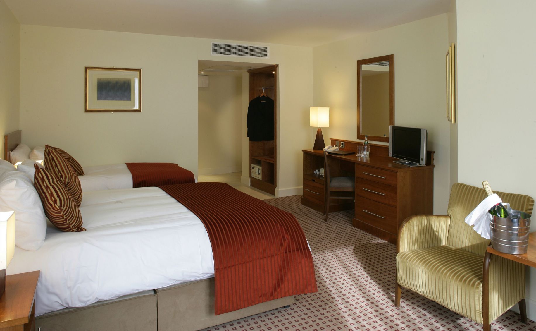 Premium bedding, Select Comfort beds, in-room safe, desk