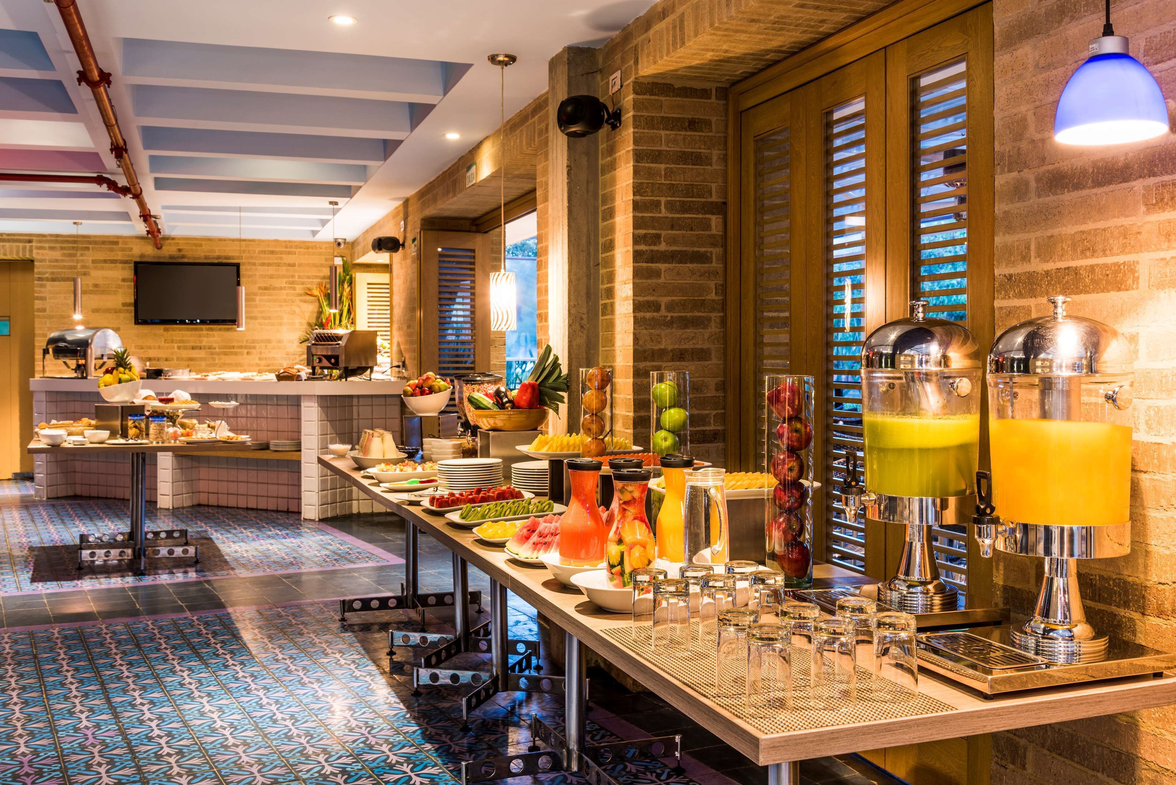 buffet breakfast for a fee