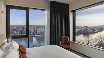 1 chambre, coffres-forts dans les chambres, bureau
