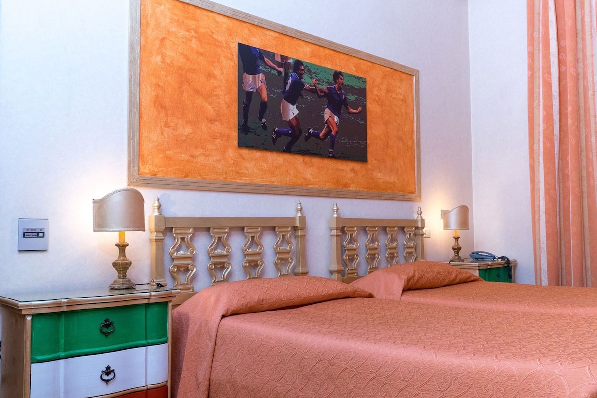 Down duvets, minibar, in-room safe, desk