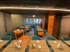 Daily buffet breakfast (EUR 12 per person)
